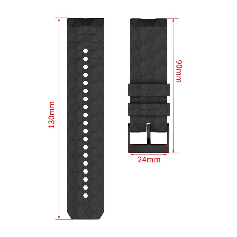 MCXGL Quick release Rubber Strap Replacement for Suunto 9 Baro Copperï¼ŒSpartan series 24mm Smart Wrist watchbands - Image 5